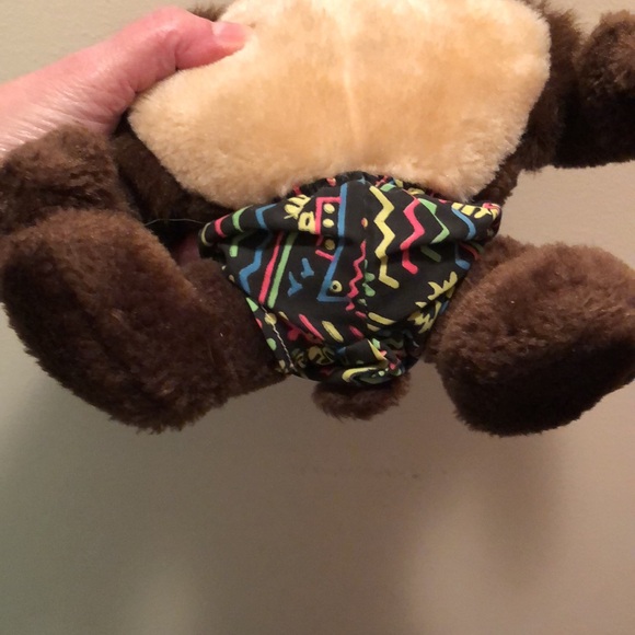 Looney Tunes Tasmanian Devil in swim trunks vintage plush stuffed toy - Picture 5 of 6